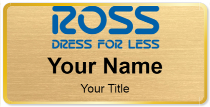 Custom name badges for ROSS
