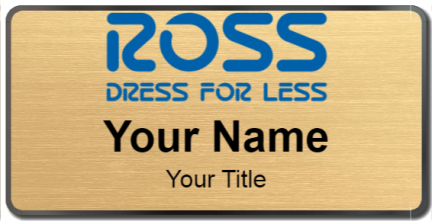 Custom name badges for ROSS