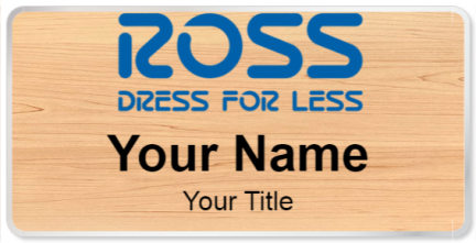 Custom name badges for ROSS