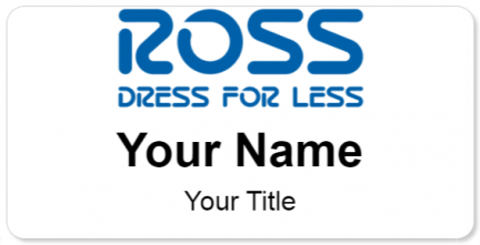 Custom name badges for ROSS