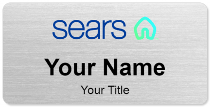Custom name badges for Sears