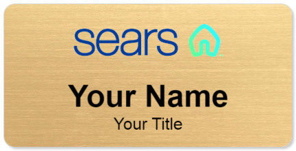 Custom name badges for Sears