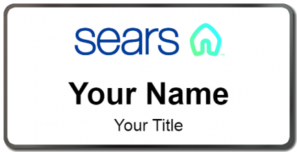 Custom name badges for Sears