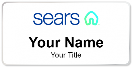 Custom name badges for Sears