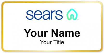 Custom name badges for Sears