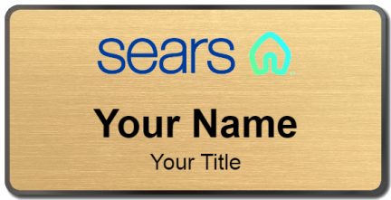 Custom name badges for Sears