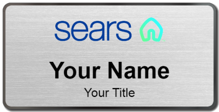 Custom name badges for Sears