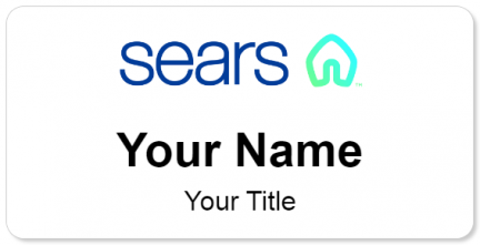 Custom name badges for Sears