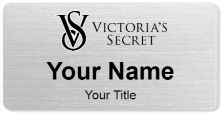 Custom name badges for Victorias Secret