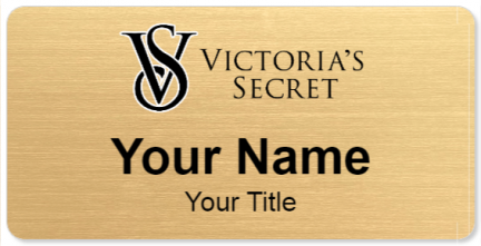 Custom name badges for Victorias Secret