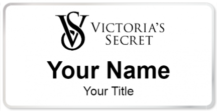 Custom name badges for Victorias Secret