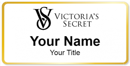 Custom name badges for Victorias Secret