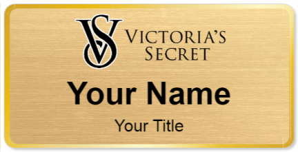 Custom name badges for Victorias Secret