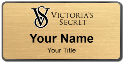 Custom name badges for Victorias Secret