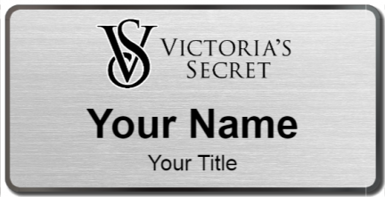 Custom name badges for Victorias Secret