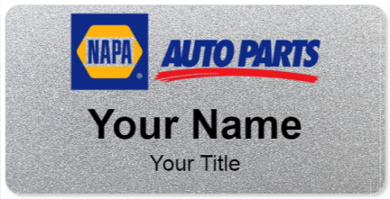 Custom name badges for Napa Auto Parts