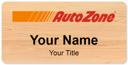 Custom name badges for AutoZone