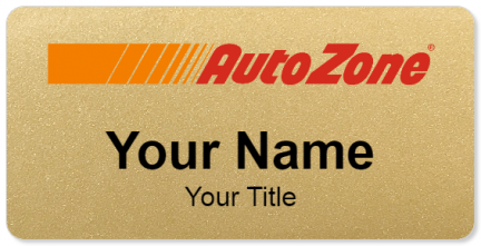 Custom name badges for AutoZone