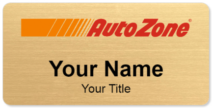 Custom name badges for AutoZone