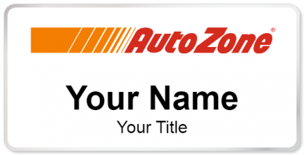 Custom name badges for AutoZone