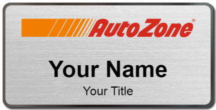 Custom name badges for AutoZone