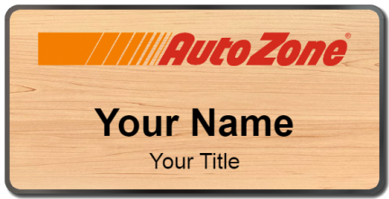 Custom name badges for AutoZone