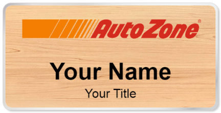 Custom name badges for AutoZone