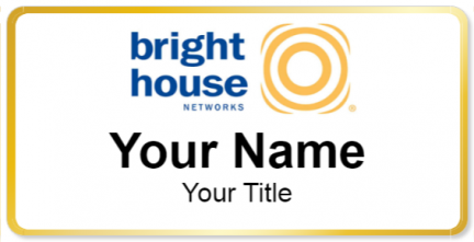 Custom name badges for Bright House