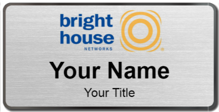 Custom name badges for Bright House
