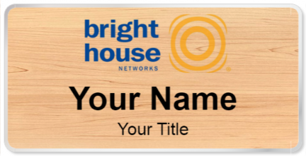 Custom name badges for Bright House