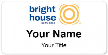 Custom name badges for Bright House