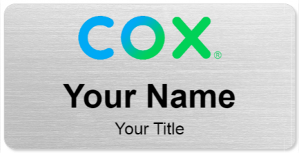 Custom name badges for Cox Communications