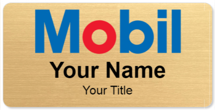 Custom name badges for Mobil