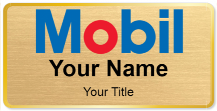 Custom name badges for Mobil