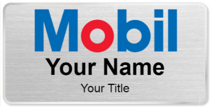 Custom name badges for Mobil