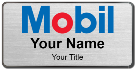 Custom name badges for Mobil