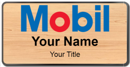 Custom name badges for Mobil