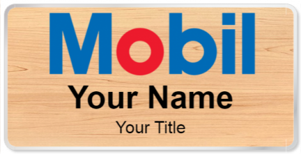 Custom name badges for Mobil
