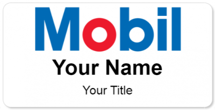 Custom name badges for Mobil