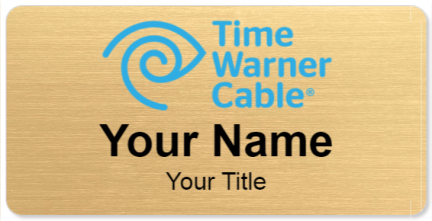Custom name badges for Time Warner Cable