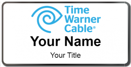 Custom name badges for Time Warner Cable