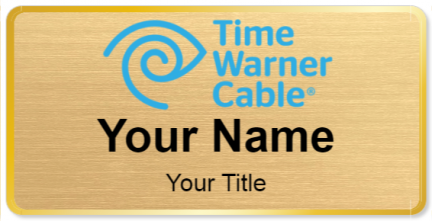 Custom name badges for Time Warner Cable
