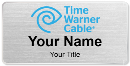 Custom name badges for Time Warner Cable
