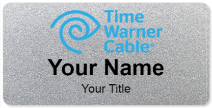 Custom name badges for Time Warner Cable