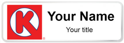 Custom name badges for Circle K