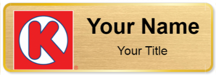 Custom name badges for Circle K