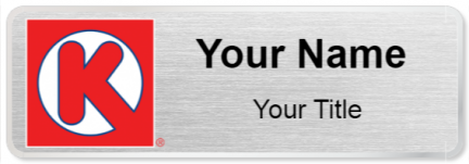 Custom name badges for Circle K