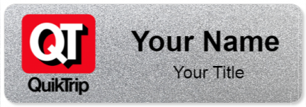 Custom name badges for QuikTrip