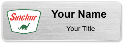 Custom name badges for Sinclair Oil