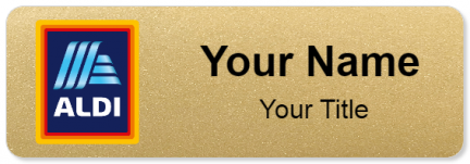 Custom name badges for Aldi